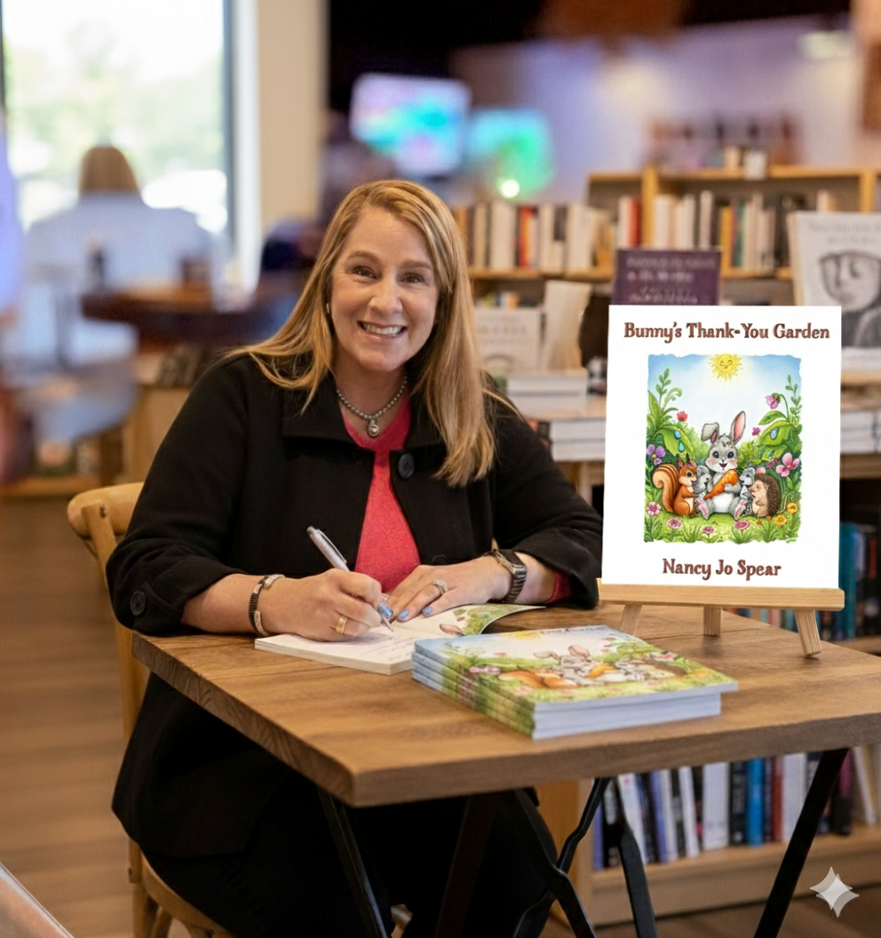 Nancy Jo Spear - Author at book signing